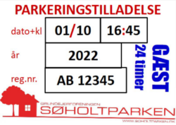 20 Gæstebilletter a 24 timer